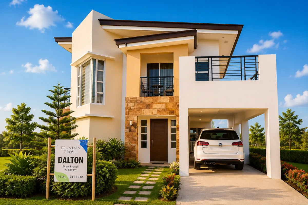 Luxury house model exterior rendering
