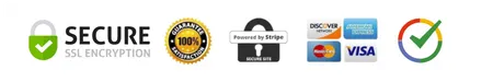 This website offers secure transactions with Stripe