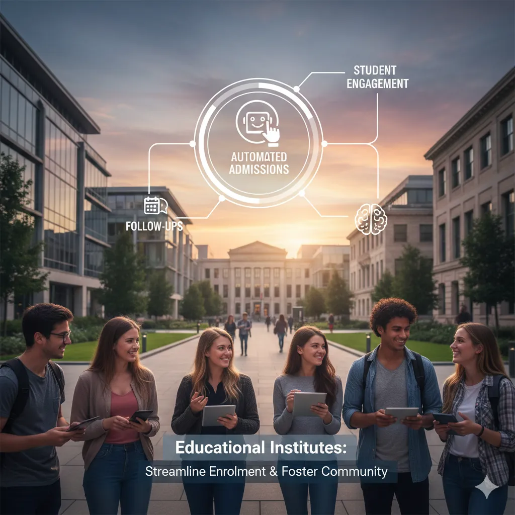 How Educational Institutes Can Automate Admissions, Follow-ups & Student Engagement
