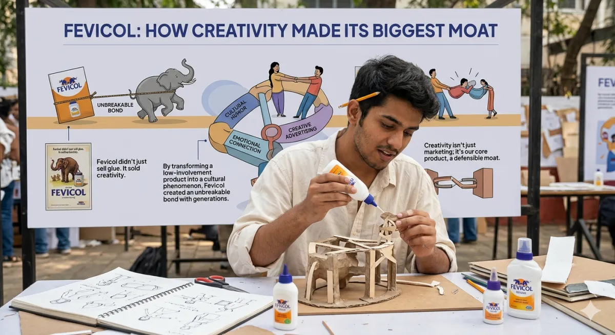 How Fevicol Made Creativity Its Biggest Moat
