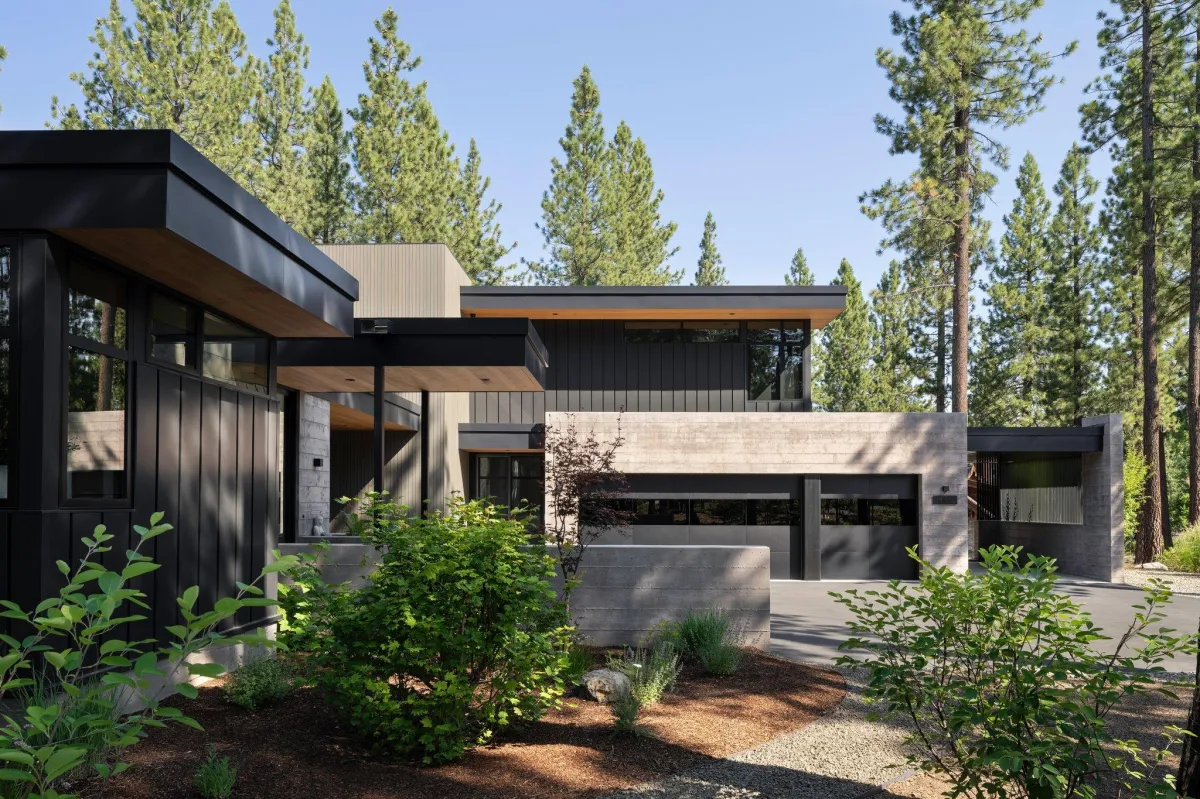 Architectural Photography of Martis Camp Home Exterior - Brad Scott Visuals