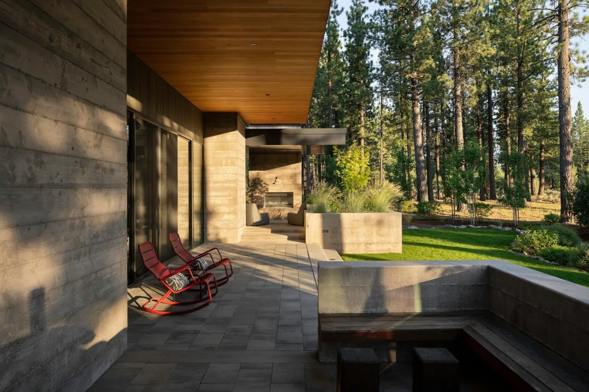 Architectural Photography of Martis Camp Home Exterior - Brad Scott Visuals