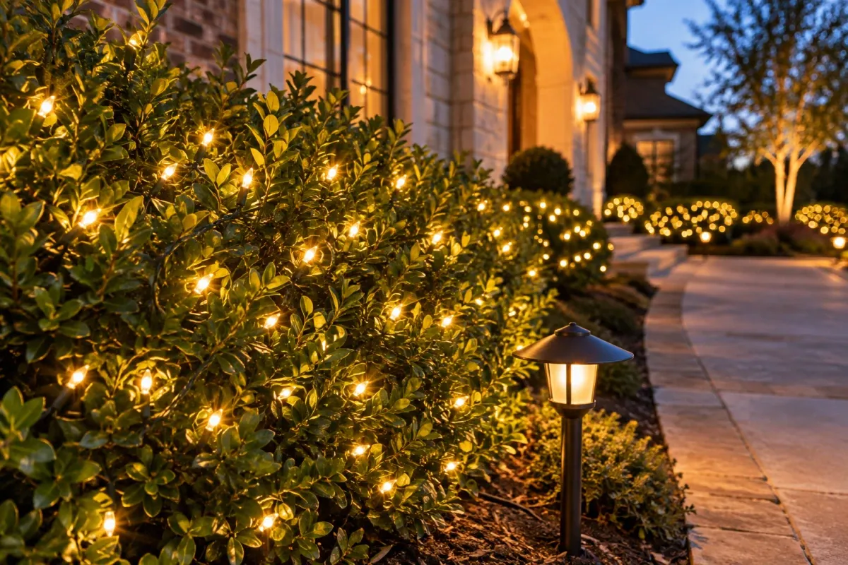 Denton Landscape and Pathway Christmas Lights