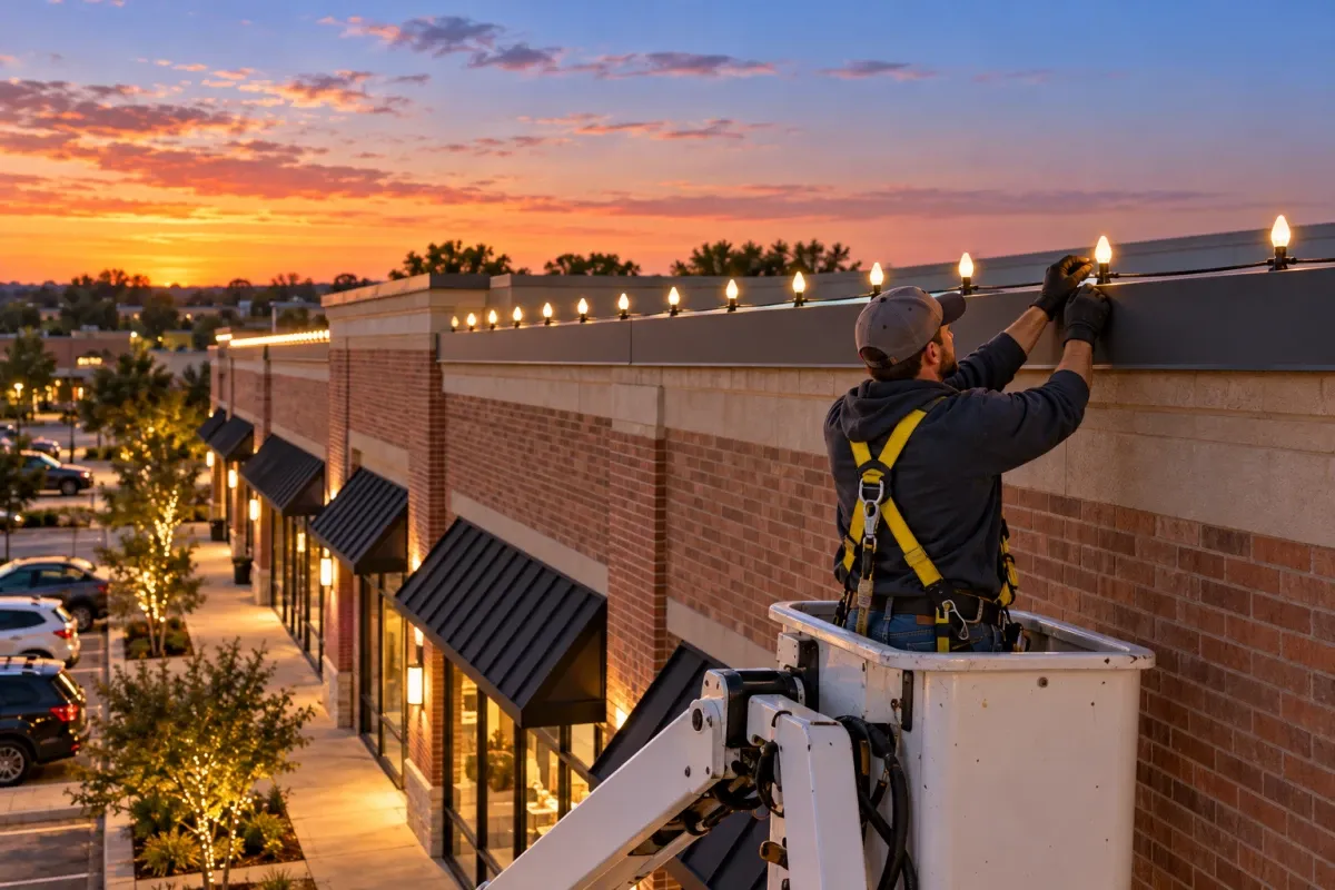 Commercial Christmas Lighting