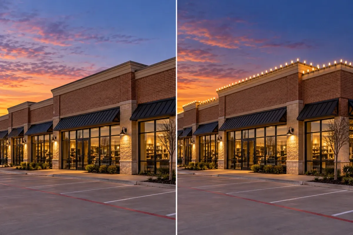 Commercial Christmas Lighting