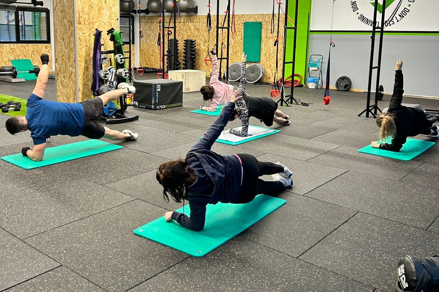 Entrenamientos en grupos reducidos