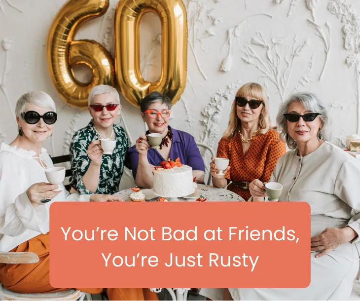 group of women at a birthday party