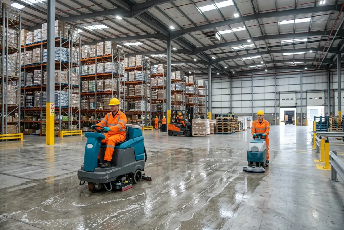 Warehouse Cleaning Services North West & North Wales