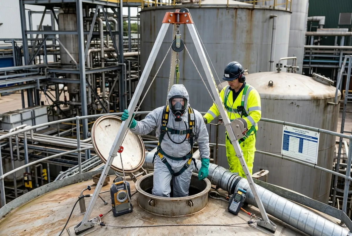 Confined Space Cleaning & Maintenance in North West