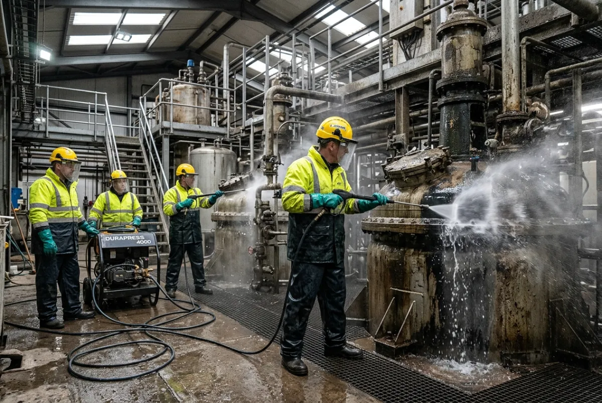 Factory & Plant Shutdown Cleaning in North West