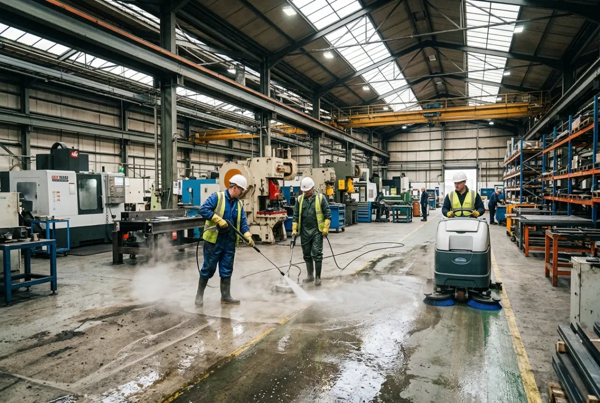 How Much Does Industrial Cleaning Cost for a Factory in the North West?