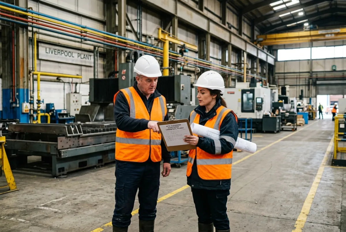What Should a Liverpool Facilities Manager Look for in an Industrial Cleaning Contractor?
