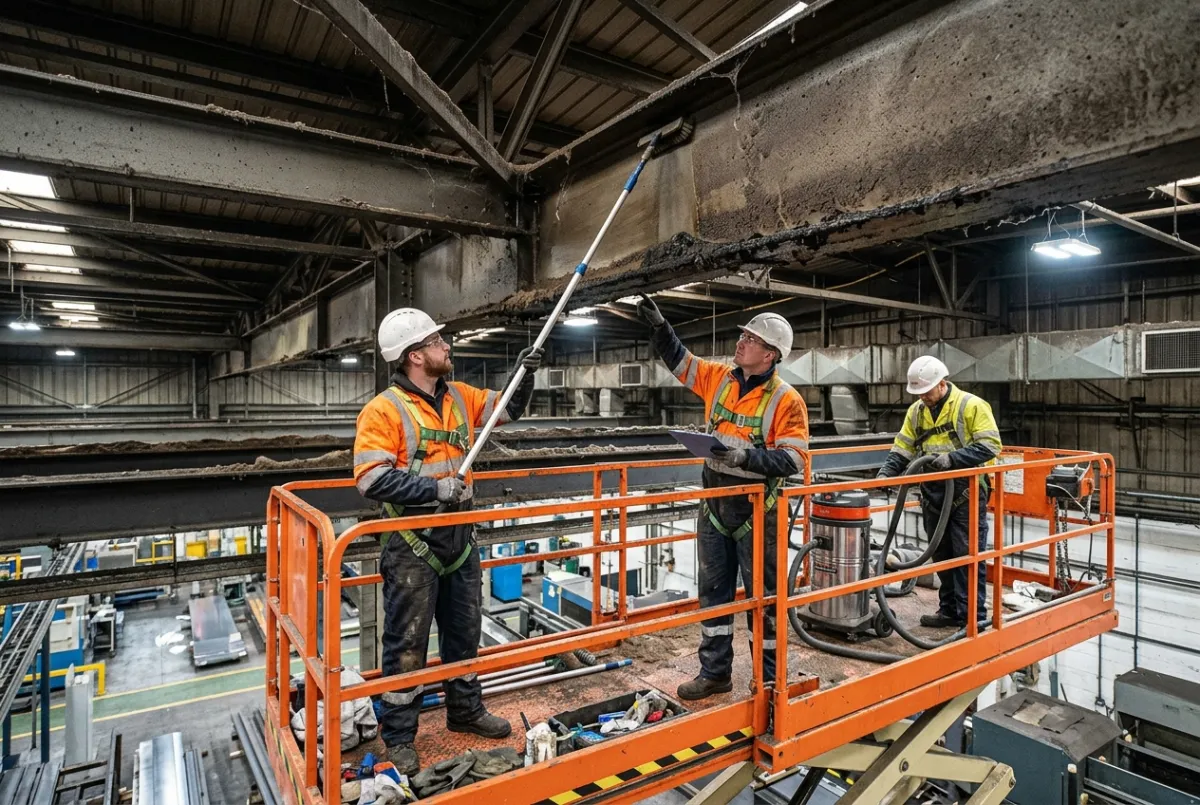 How Often Should Industrial Roofs & High-Level Structures Be Cleaned?