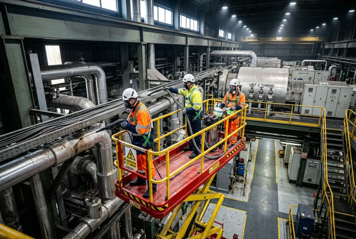 High-Level Cleaning for Power & Utilities Infrastructure in North West England
