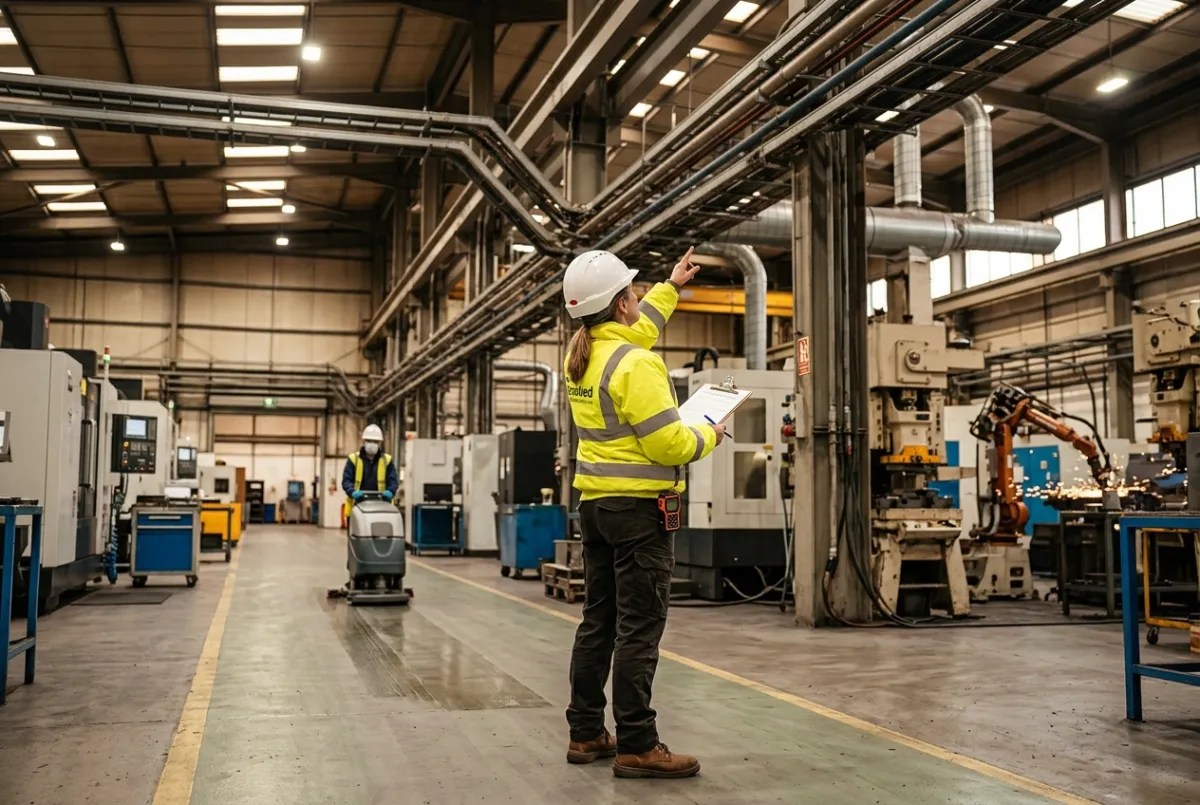How Much Does Industrial Cleaning Cost for a Chester Factory?