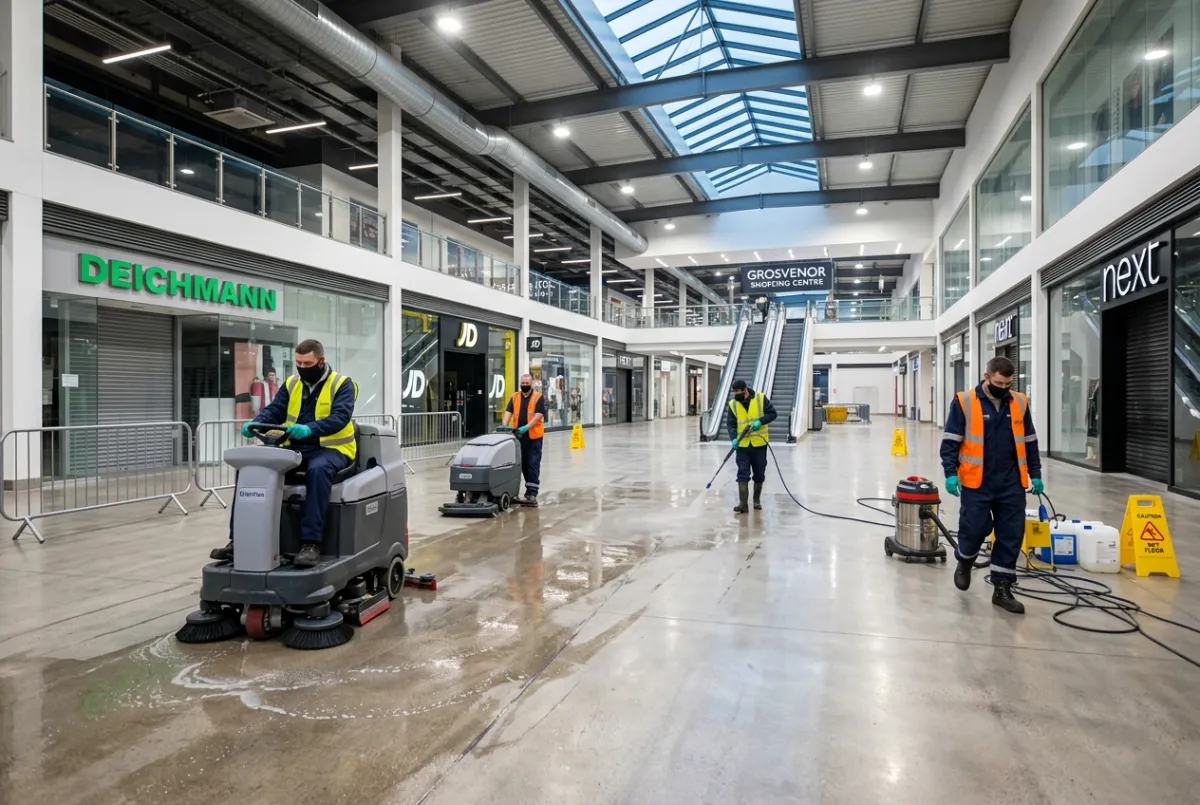 Industrial Cleaning for Commercial & Retail Facilities in Chester City Centre