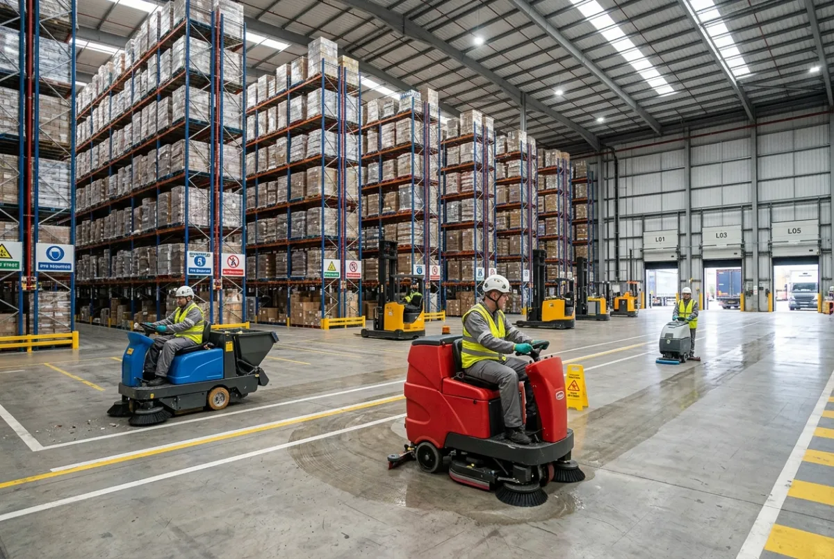 Industrial Cleaning for Logistics & Distribution Hubs in Chester & Cheshire
