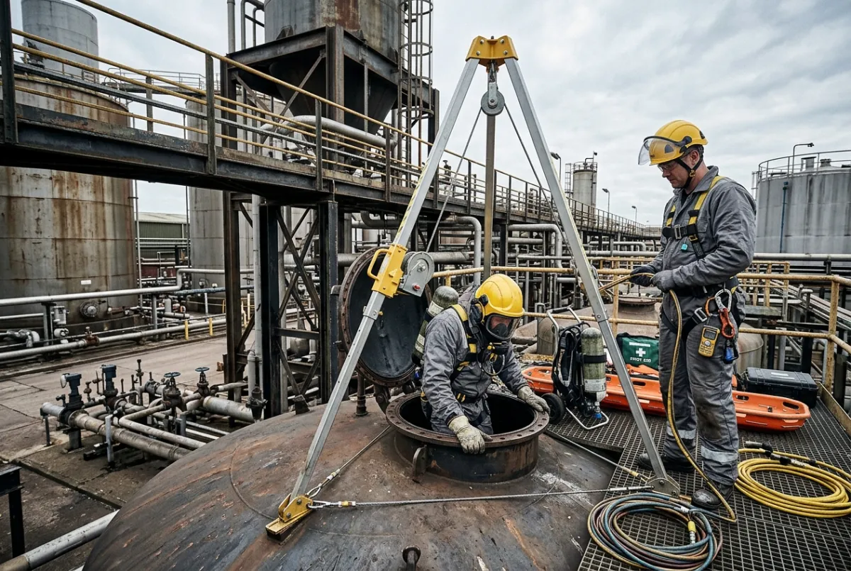 Confined Space Cleaning & Maintenance in North West & North Wales