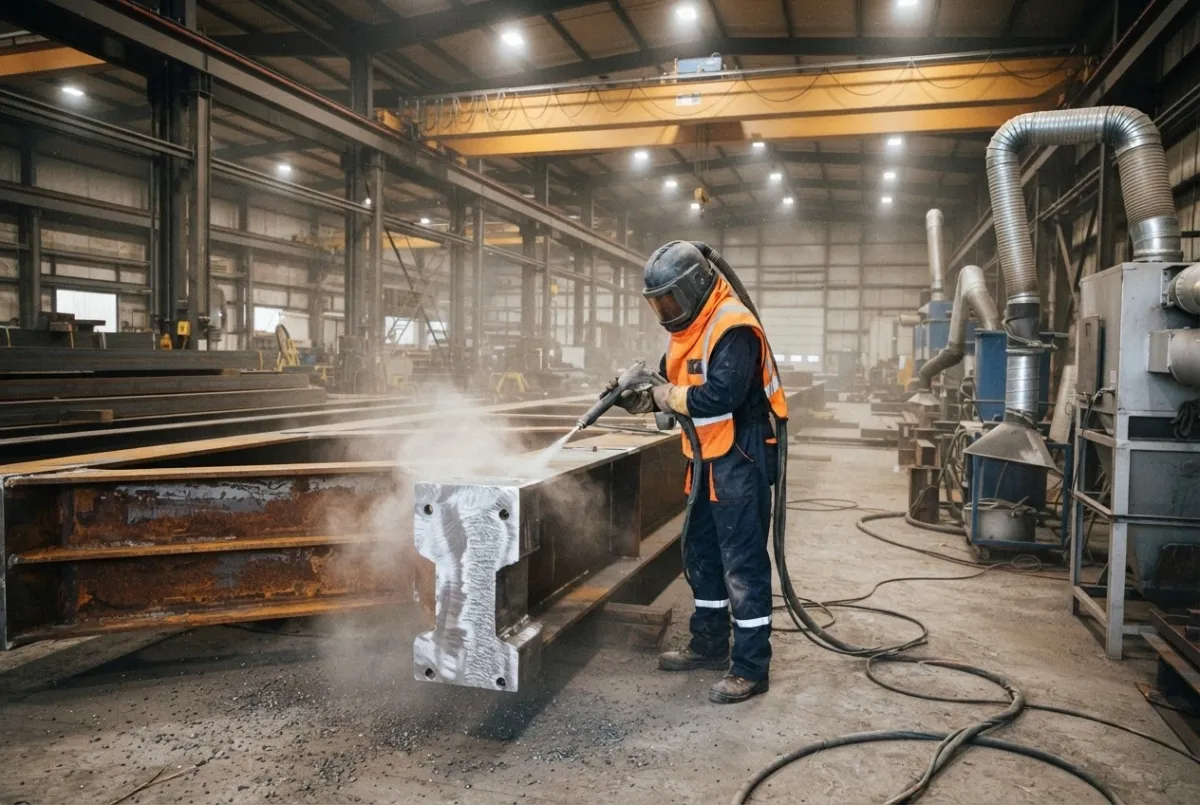 Shot Blasting for Manufacturing & Heavy Industry Nationwide