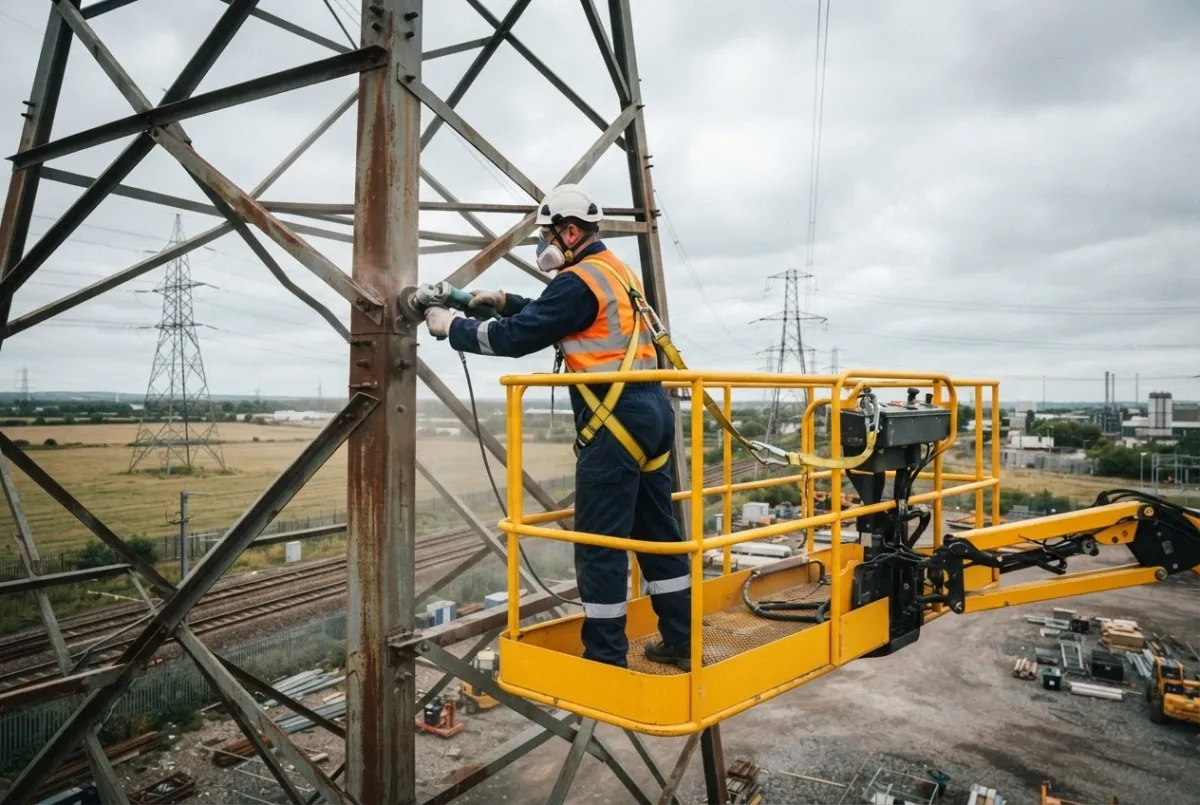 Shot Blasting for Power Generation & Utilities Infrastructure