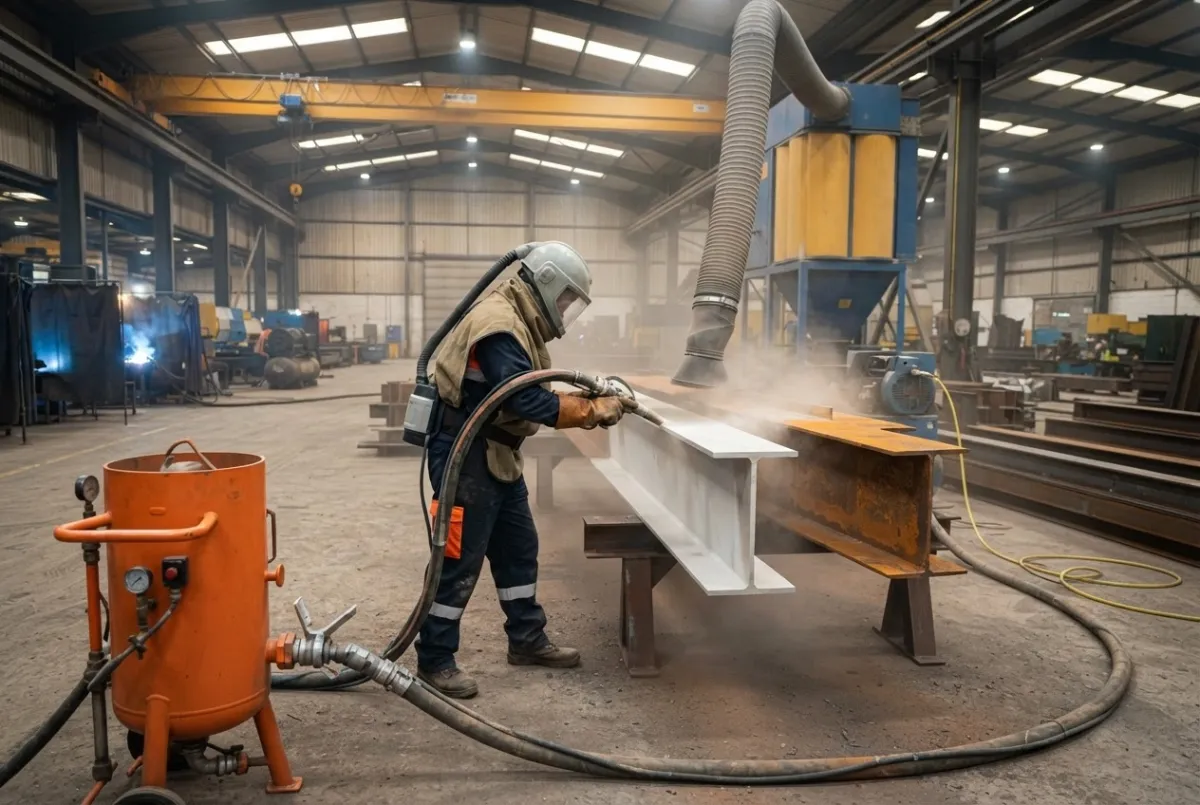 Shot Blasting for Steel Manufacturing & Fabrication in Teesside