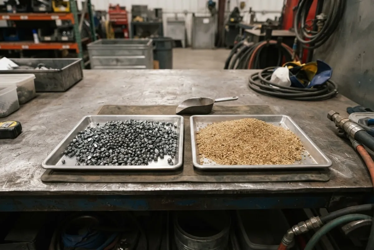 Shot Blasting vs Sandblasting — What's the Difference?