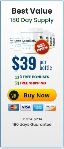 lean belly juice 6 bottle