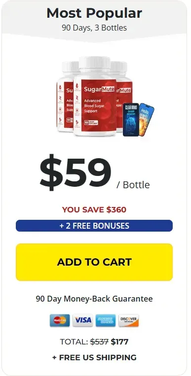 Buy sugarmute  3 bottle now