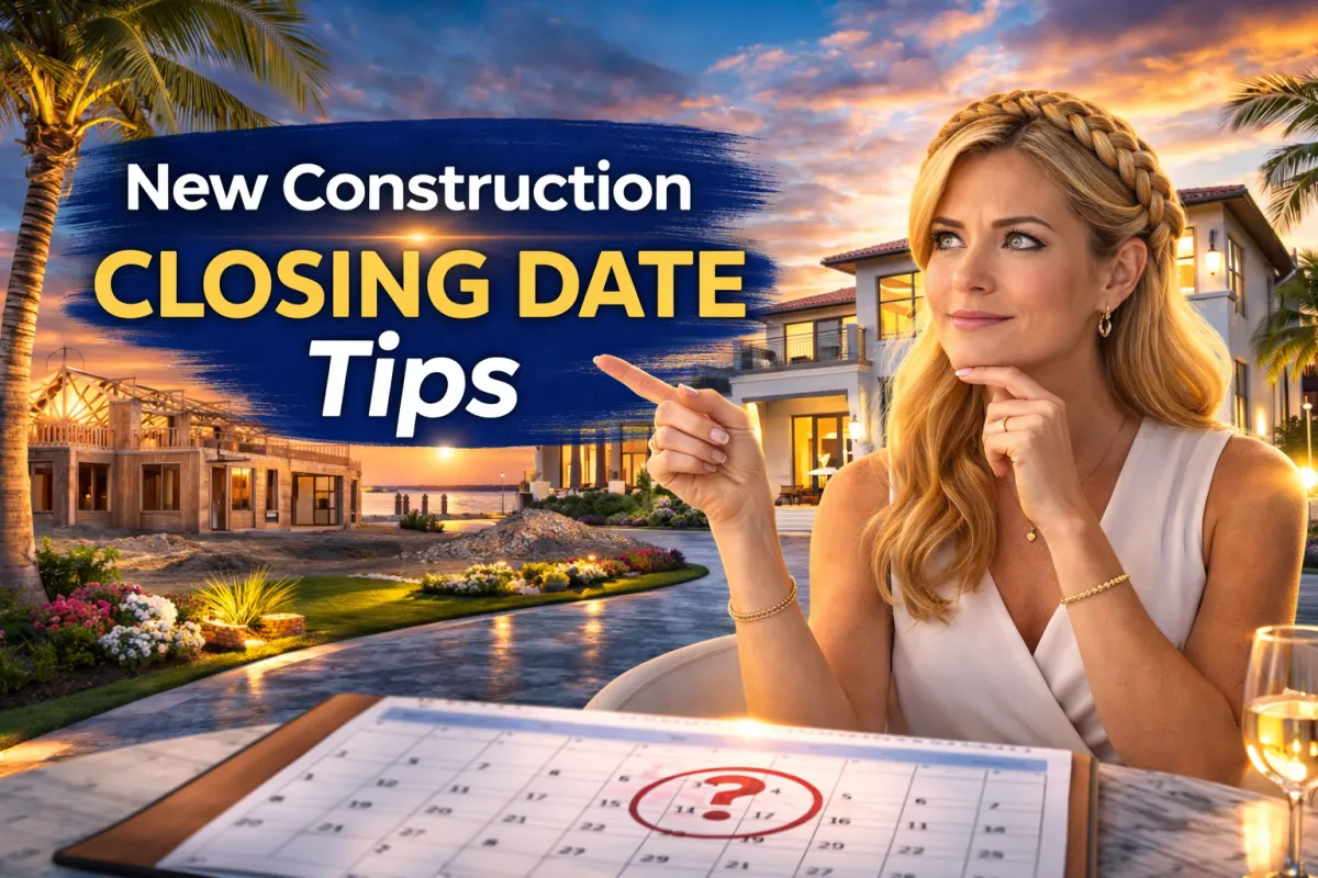 New Construction Closing Date Tips