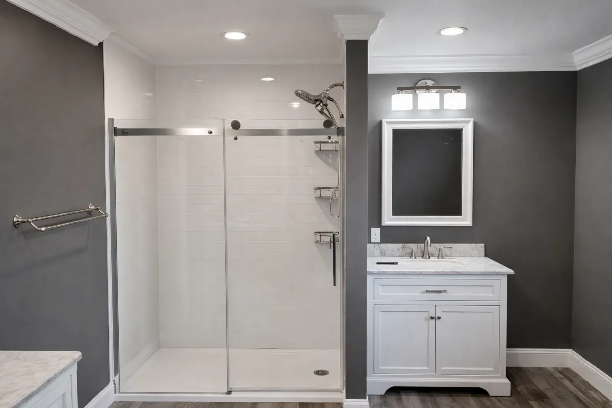 Full bathroom remodel in Madison Alabama