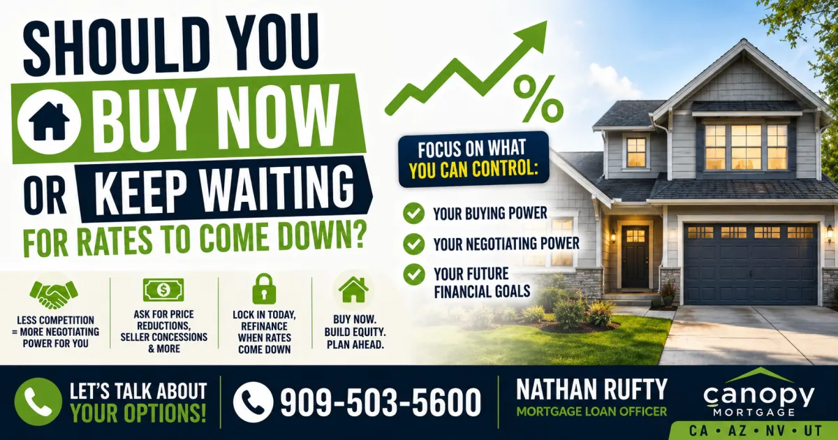 Should You Buy Now or Wait for Rates to Drop and Here Is the Honest Answer From Nathan Rufty
