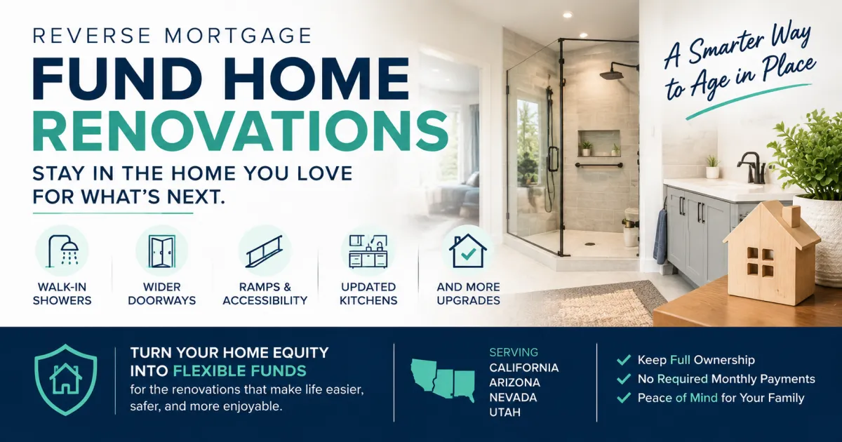 Seniors Can Use Home Equity to Fund Aging in Place Renovations and Here Is How It Works