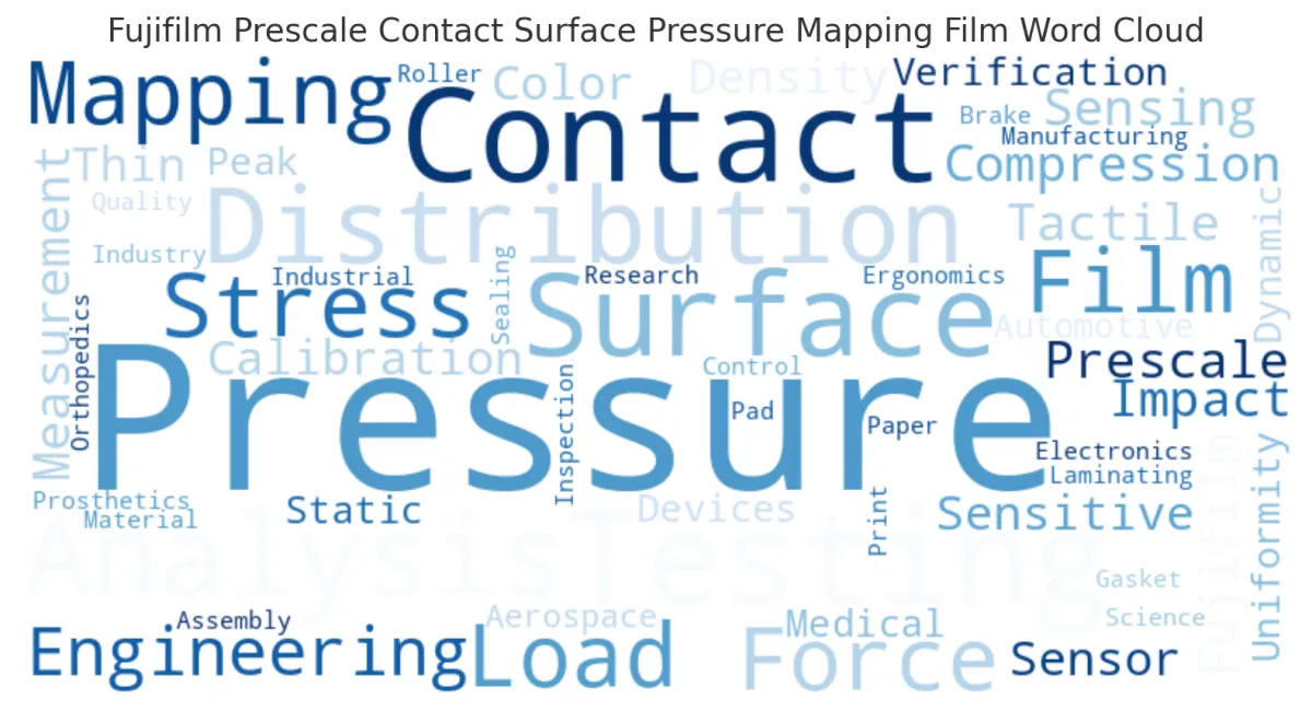 Fujifilm prescale, Contact Pressure, Surface Pressure mapping, Force Distribution, Pressure indicating Film, Force Mapping, Surface Uniformity