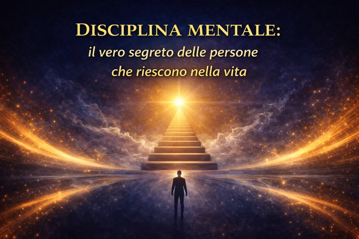 Disciplina mentale: il vero segreto delle persone che riescono nella vita