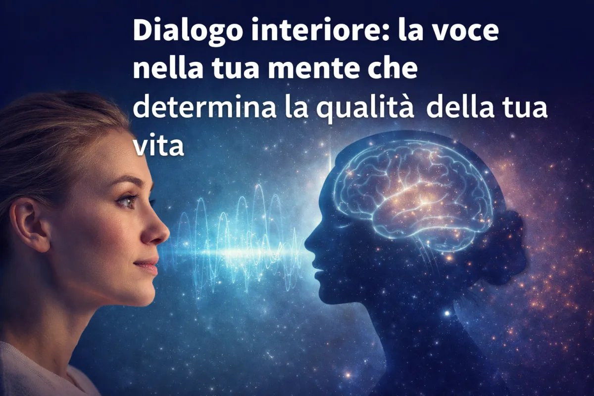 Dialogo interiore: la voce nella tua mente che determina la qualità della tua vita