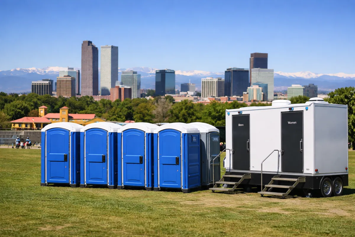 Denver Metro Porta Potty Rentals | Front Range Restroom Guide