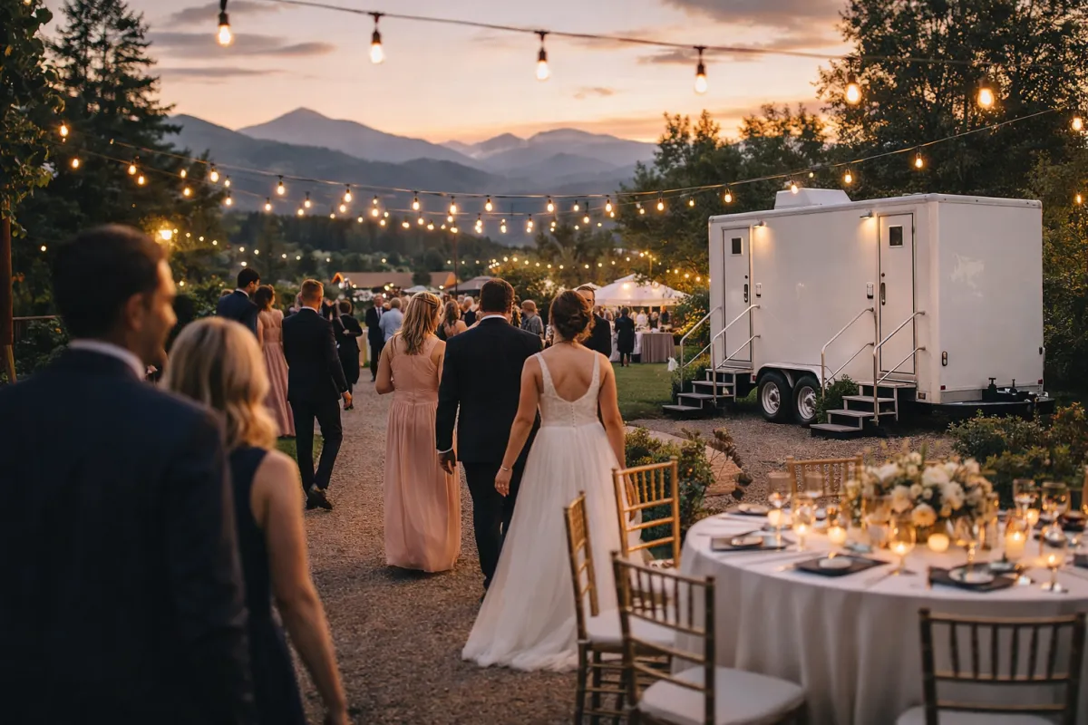 Denver Wedding Restroom Rentals: Luxury Trailers, Costs & Planning Guide