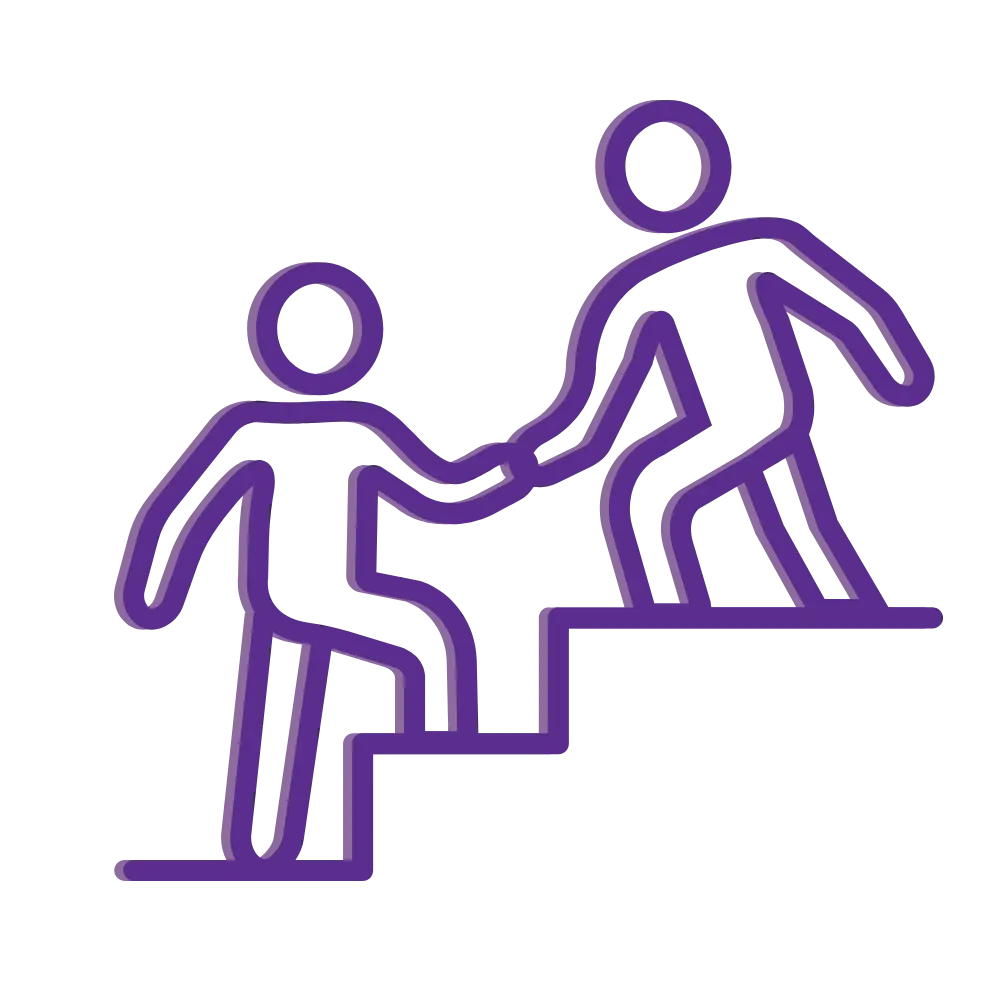 Leadership development icon — representing Heidi Blair's leadership development training for teams and organizations