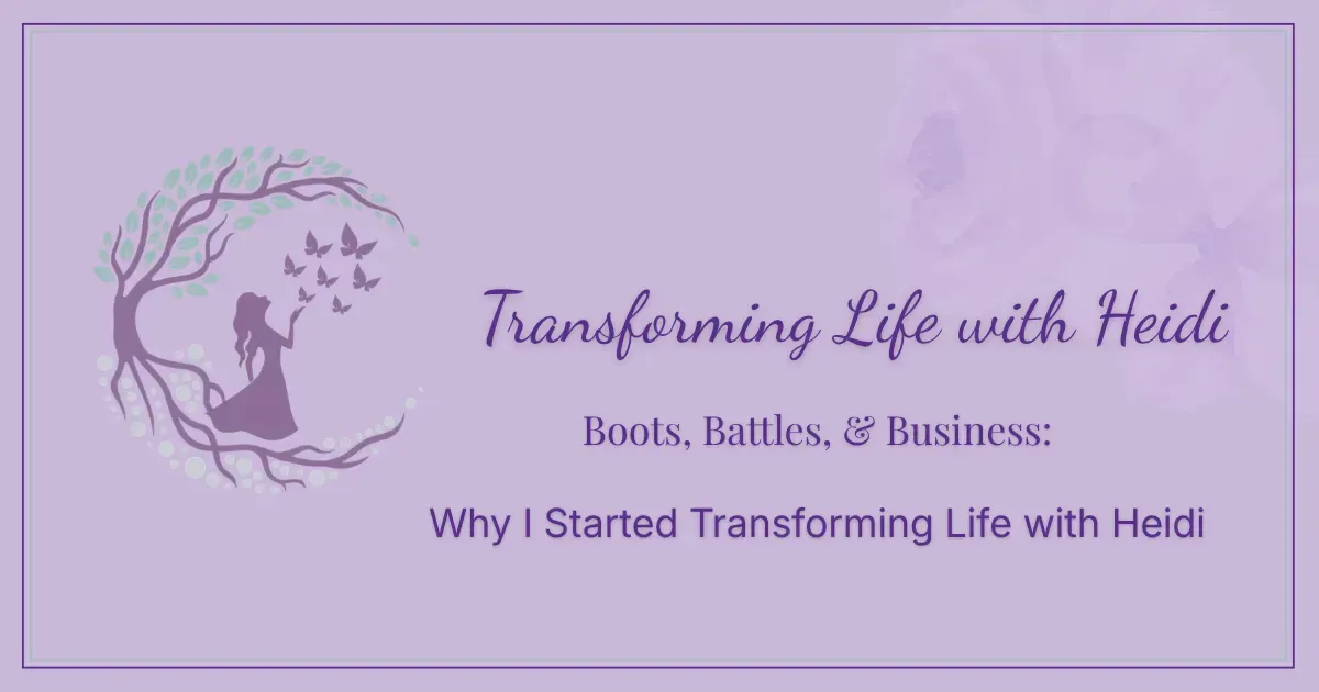 Why I Started Transforming Life with Heidi | Leadership Coach & AF Veteran Transforming Life with Heidi