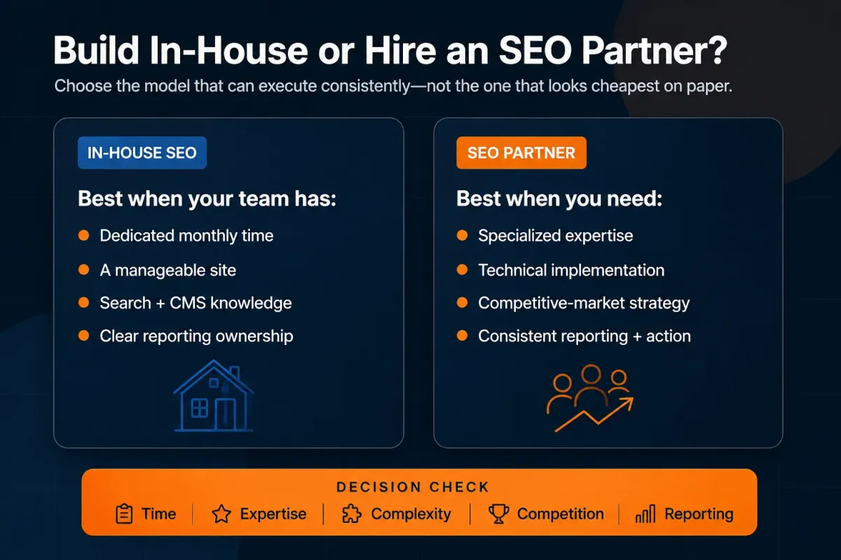 Should a Small Business Hire an SEO Company or Do SEO In-House?