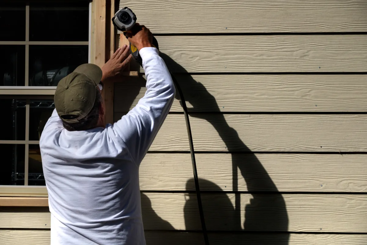 Vinyl Siding installation