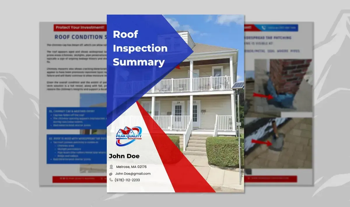 Roof Inspection Melrose MA