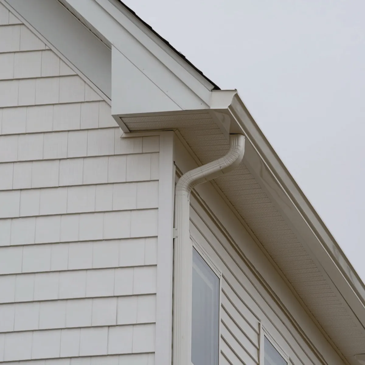 6-inch oversized gutter system installed for heavy water flow in MA