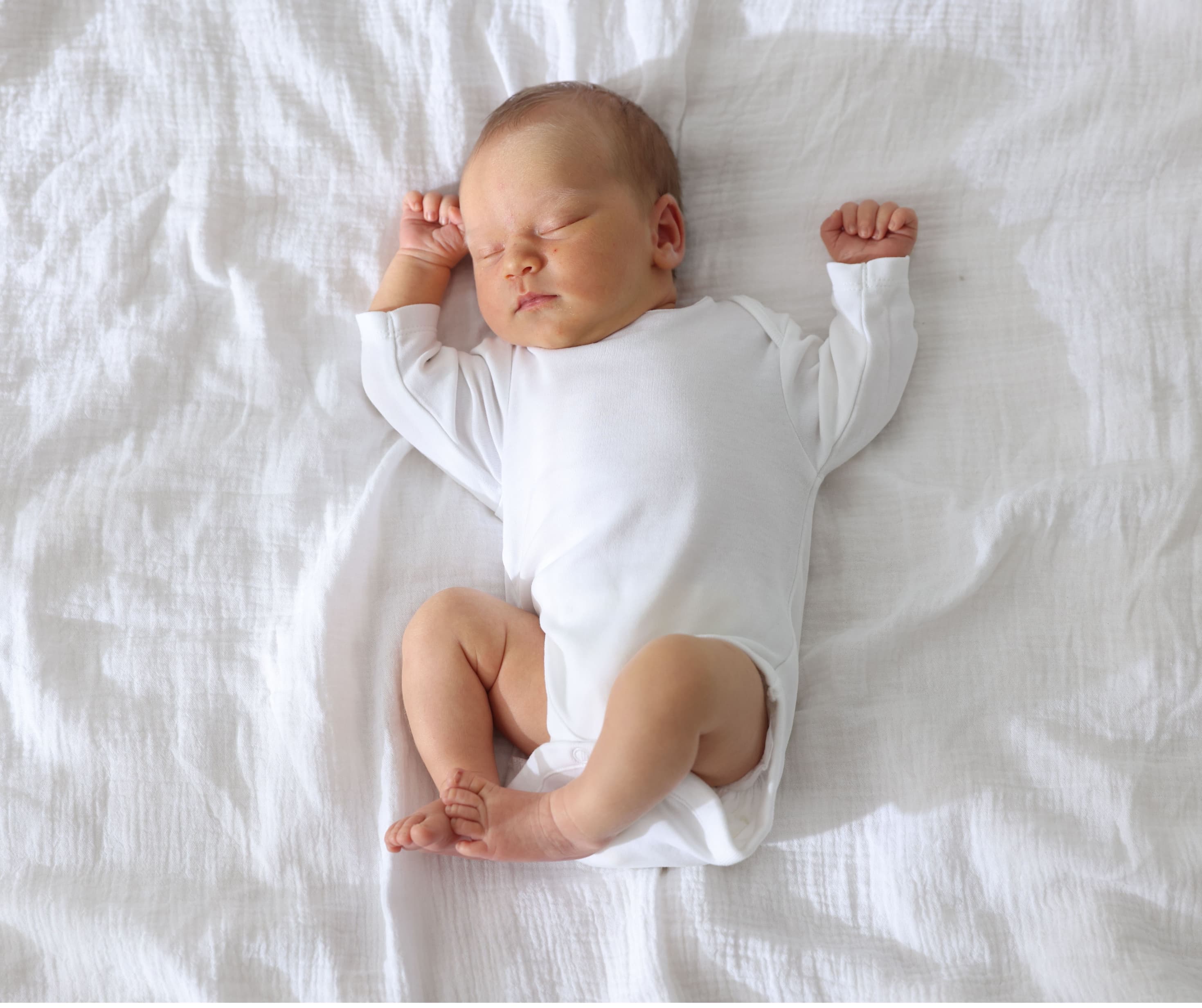 Baby sleeping during sleep regression support