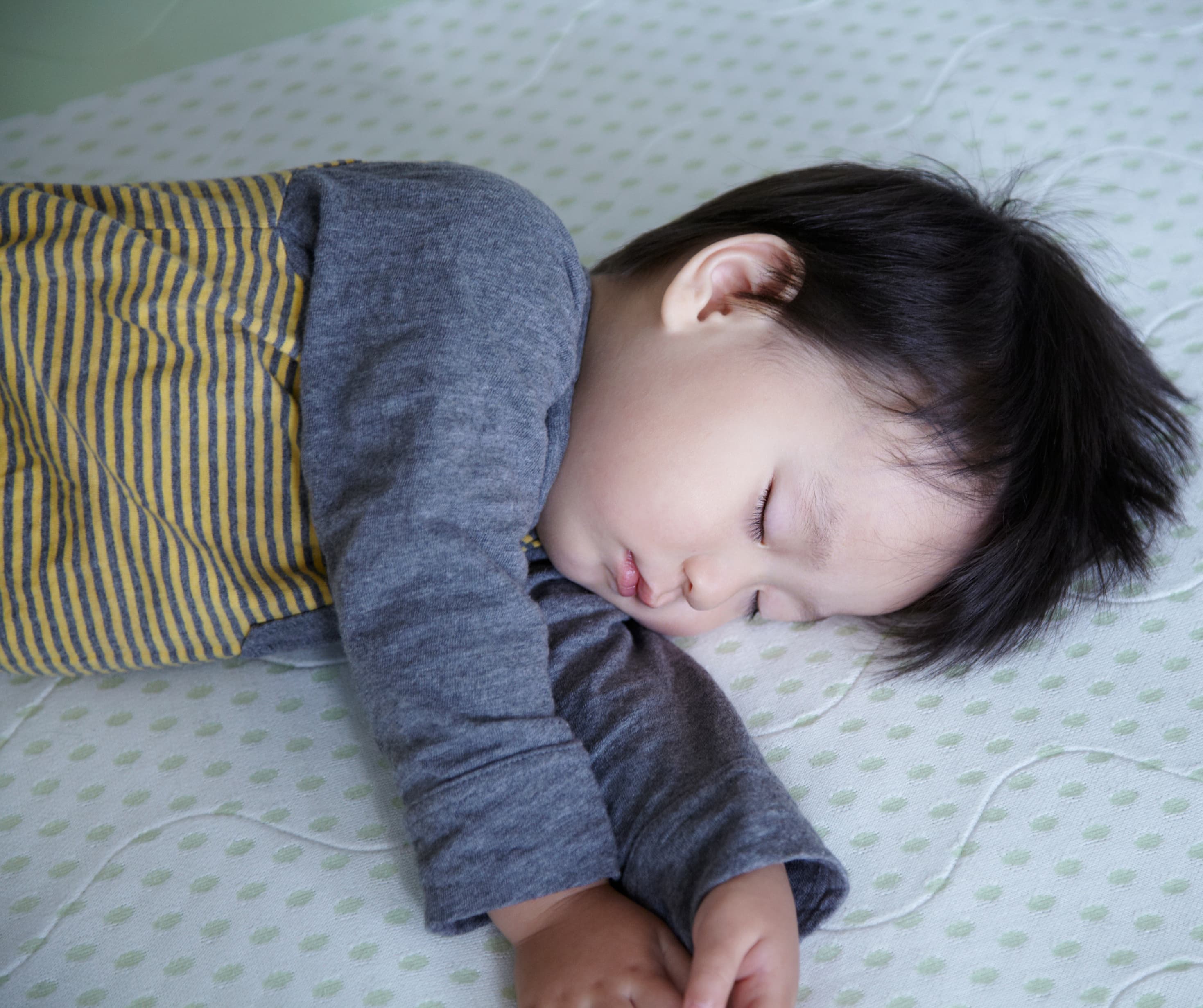 Toddler sleeping during 24 month sleep regression