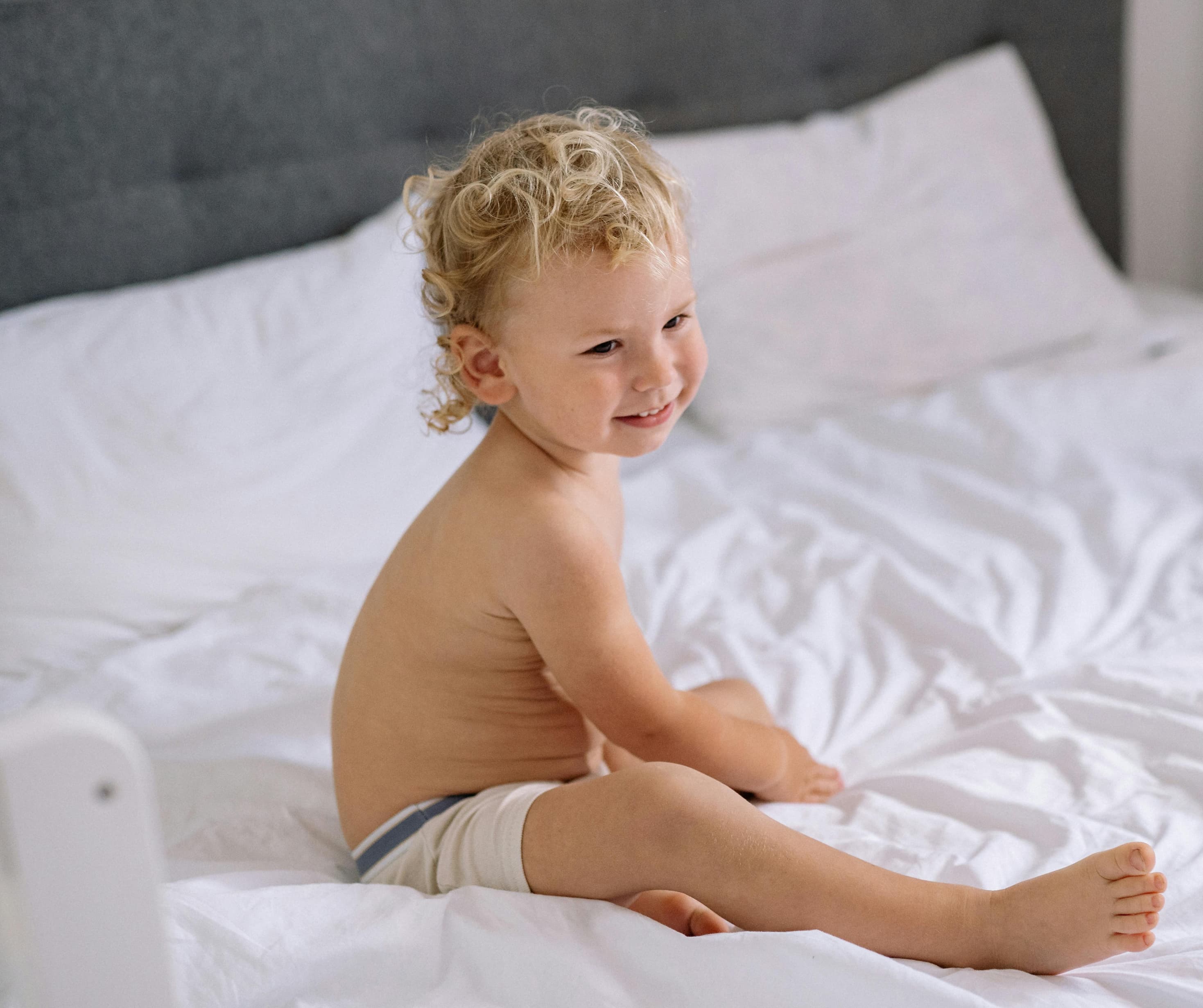Toddler during the 1 to 0 nap transition