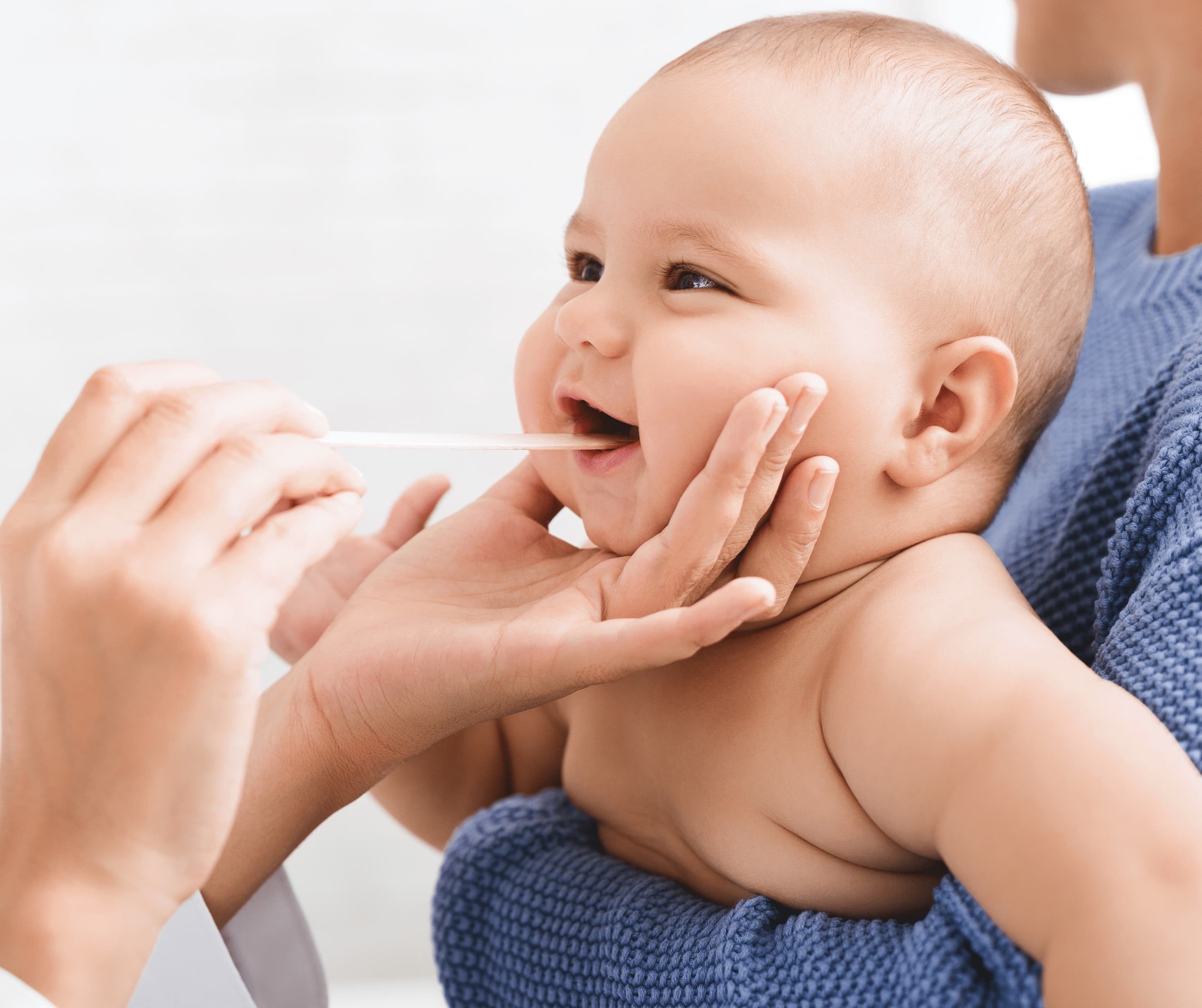 Baby during health and sleep support