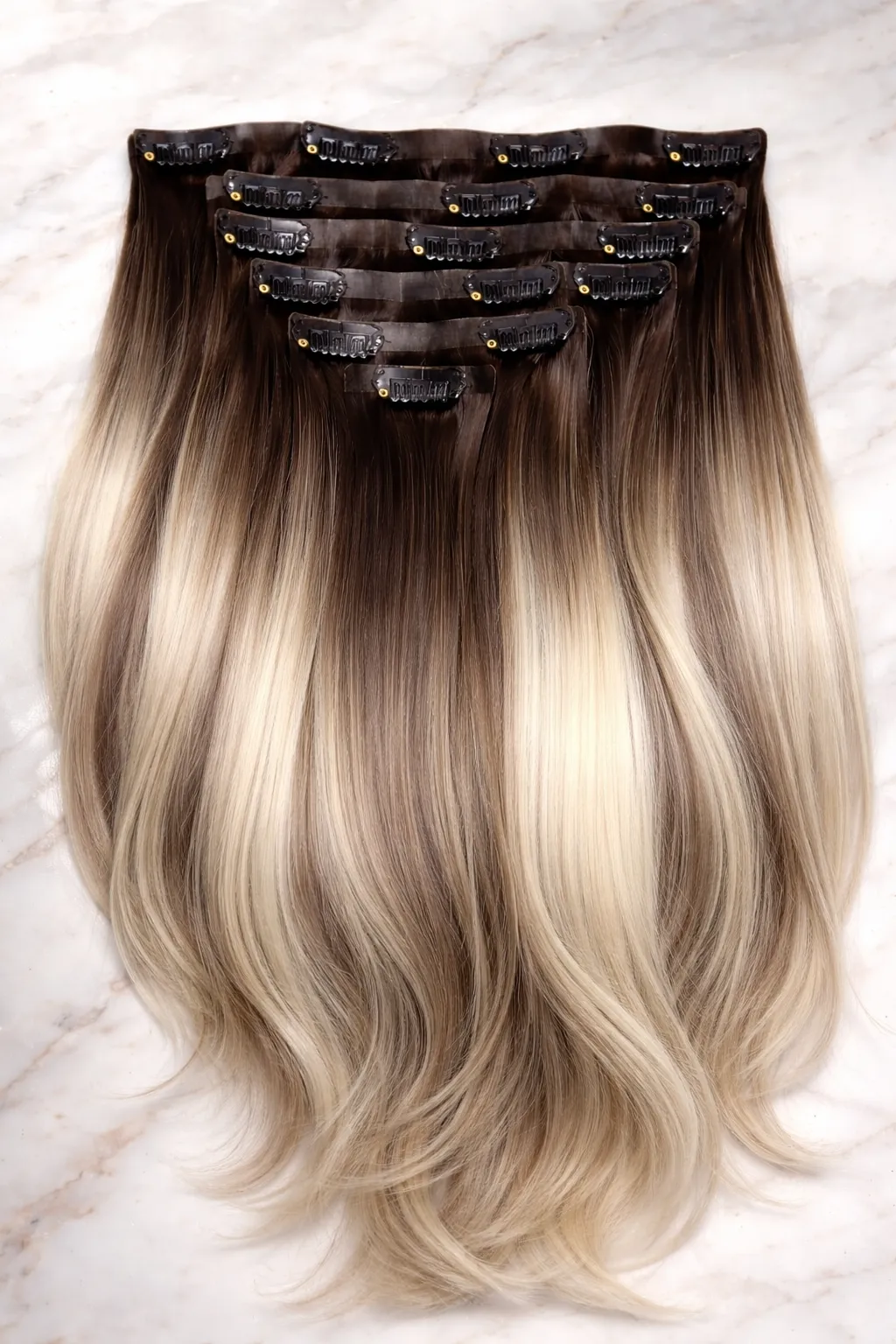 Woman in pink lingerie lying on white background