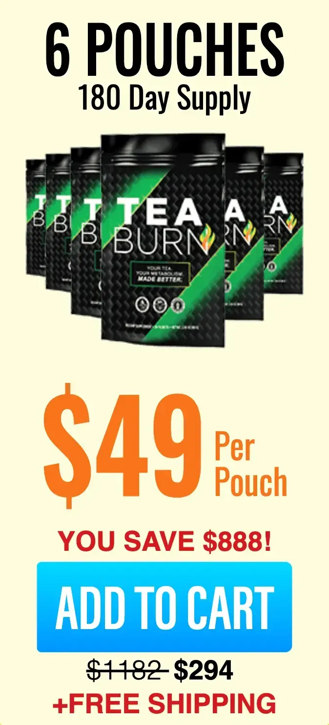 $294 For 6 Pouches of Tea Burn