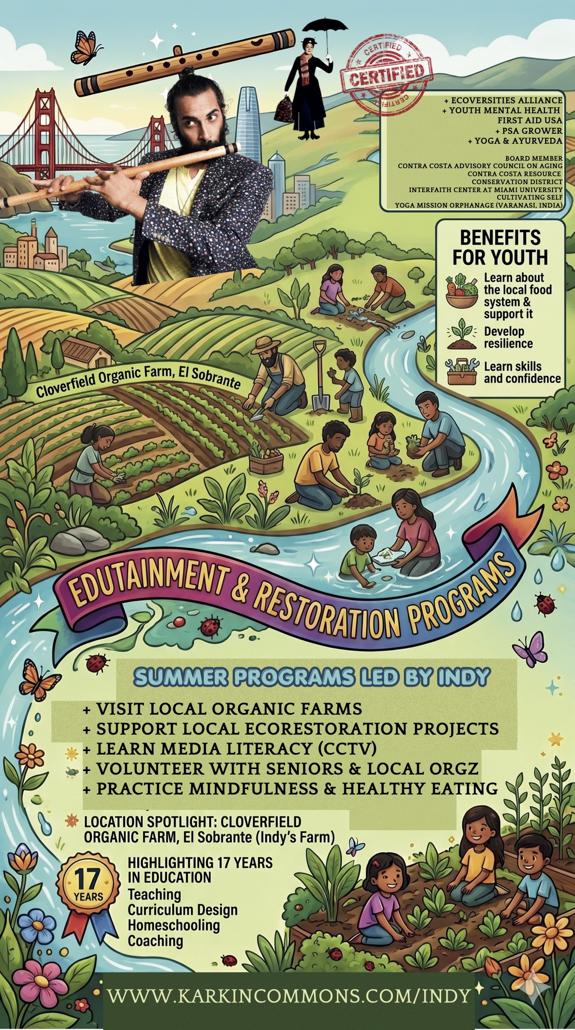 Nature-based Ecoversity education